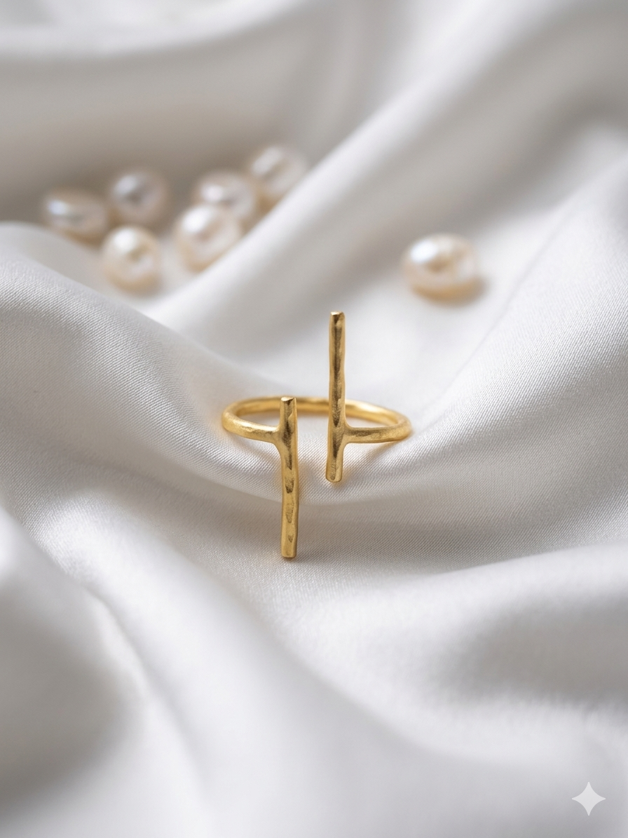 Double Bar Adjustable Ring