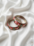 Meenakari Handpainted Bangles