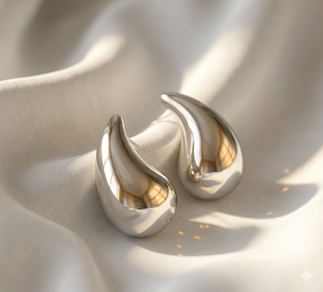 Chunky Stylish Party Wear Stud Earring
