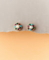 Multicolor stones Stud