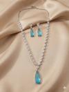Trendy Ad Necklace Jewelry Set