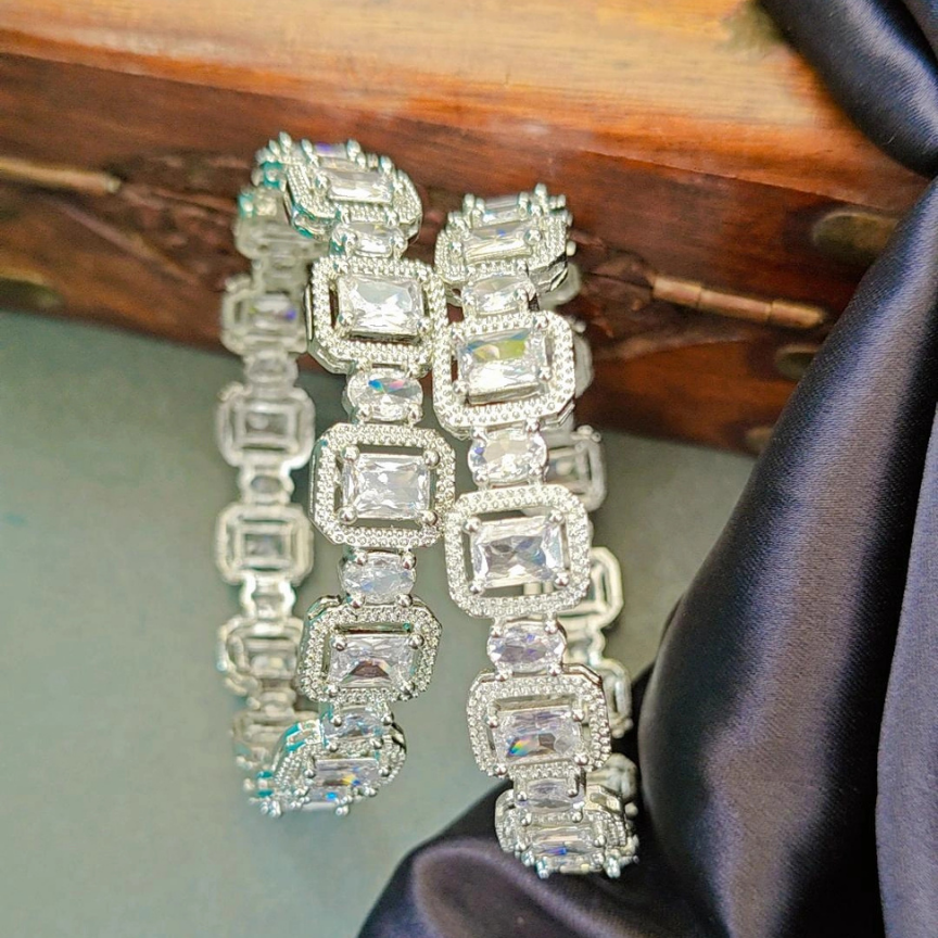 Stunning Diamond Bangles