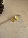 Gold Cluster Stud Earrings
