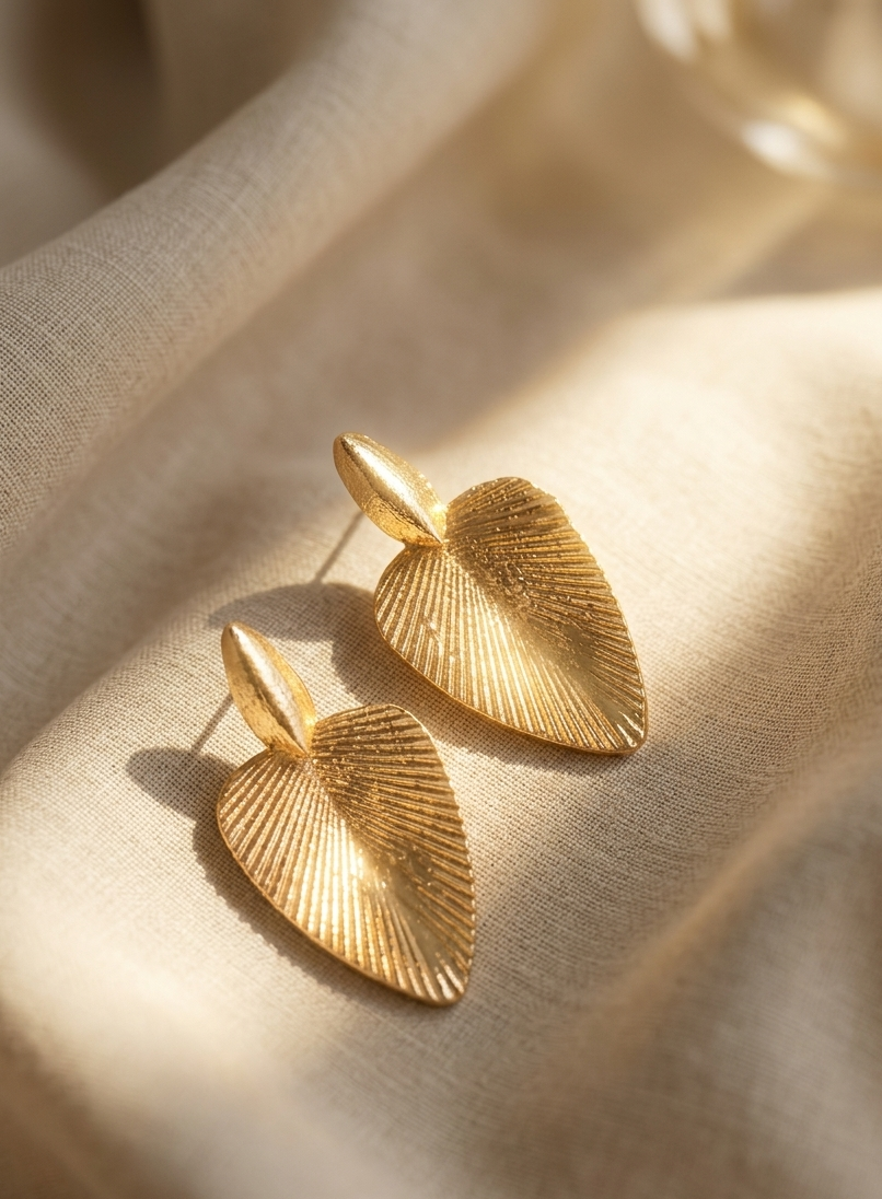 Party Wear Leaf Style Earrings