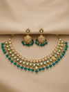Meraki Gold Plated Pearl Necklace