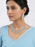 Three Layer Stunning Diamond Necklace