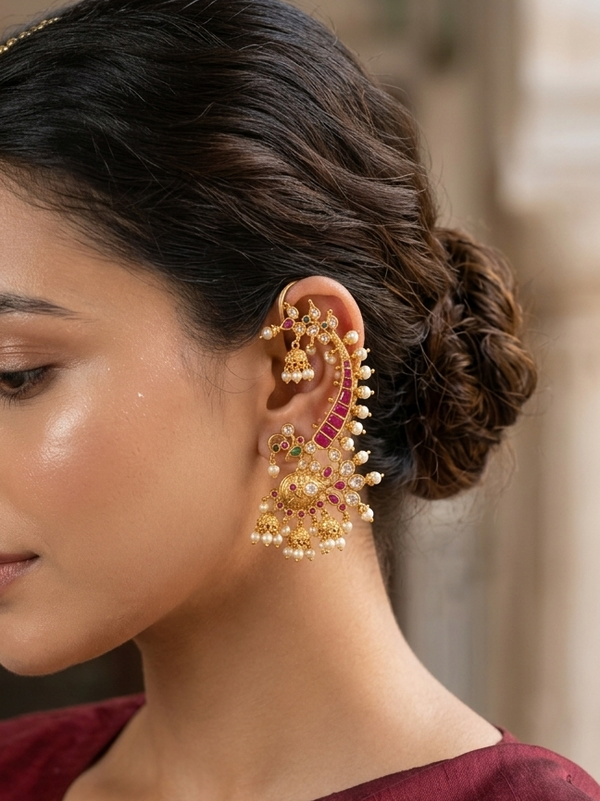 Multicoloured Stunning Earcuffs