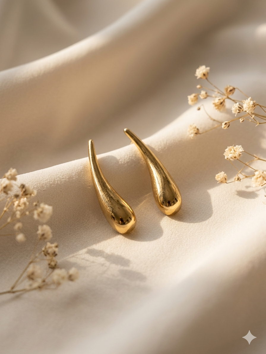 Droplet Chic Danglers