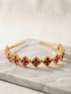 Meraki Multi Color Stone Matha Patti Hairband