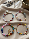 Multilayer and Multicolor Beads Bracelet