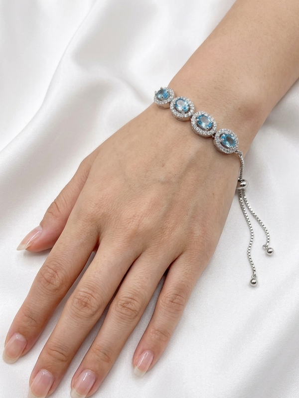 Oval Shaped AD Bracelet