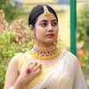 Trendy Minakari Kundan Set