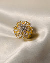 Stunning Diamond Flower Ring
