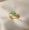 Heart Shape Adjustable Ring