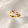 Tiny Heart Adjustable Ring