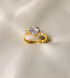 Heart Shape Adjustable Ring