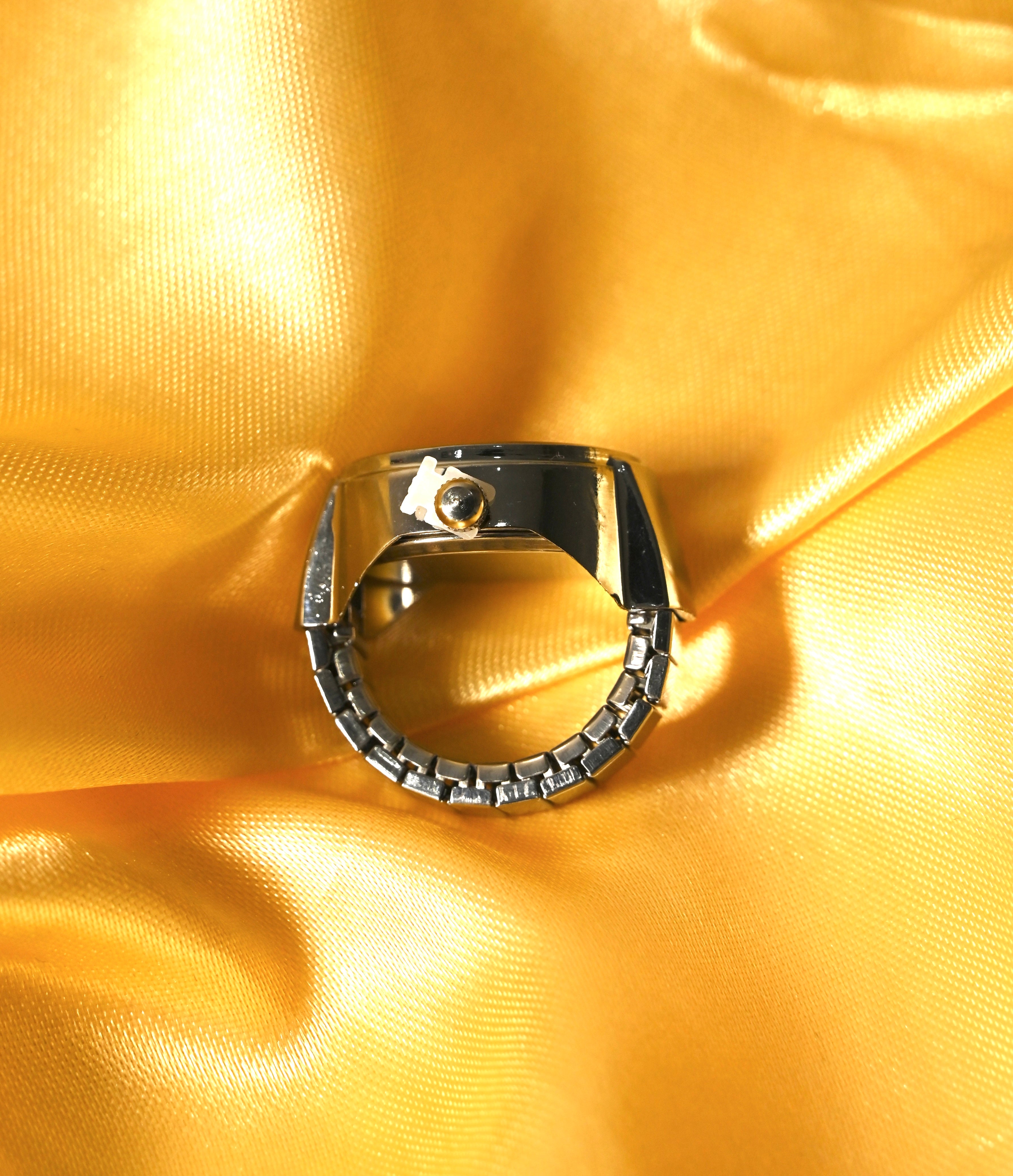 Stylish Finger Watch Ring