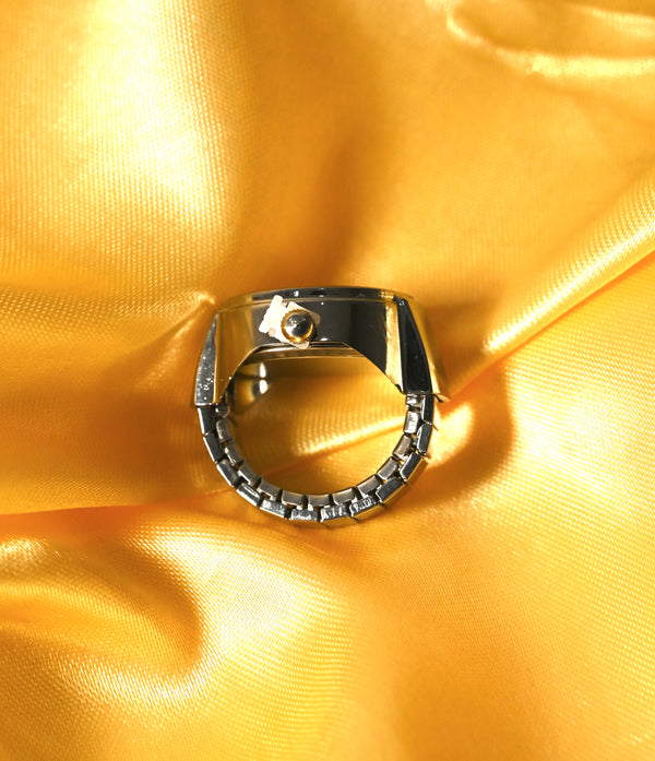 Stylish Finger Watch Ring