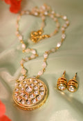 Rajasthani Kundan Pendant Set