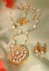 Rajasthani Kundan Pendant Set