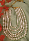 Multilayer Pearl Necklace Set