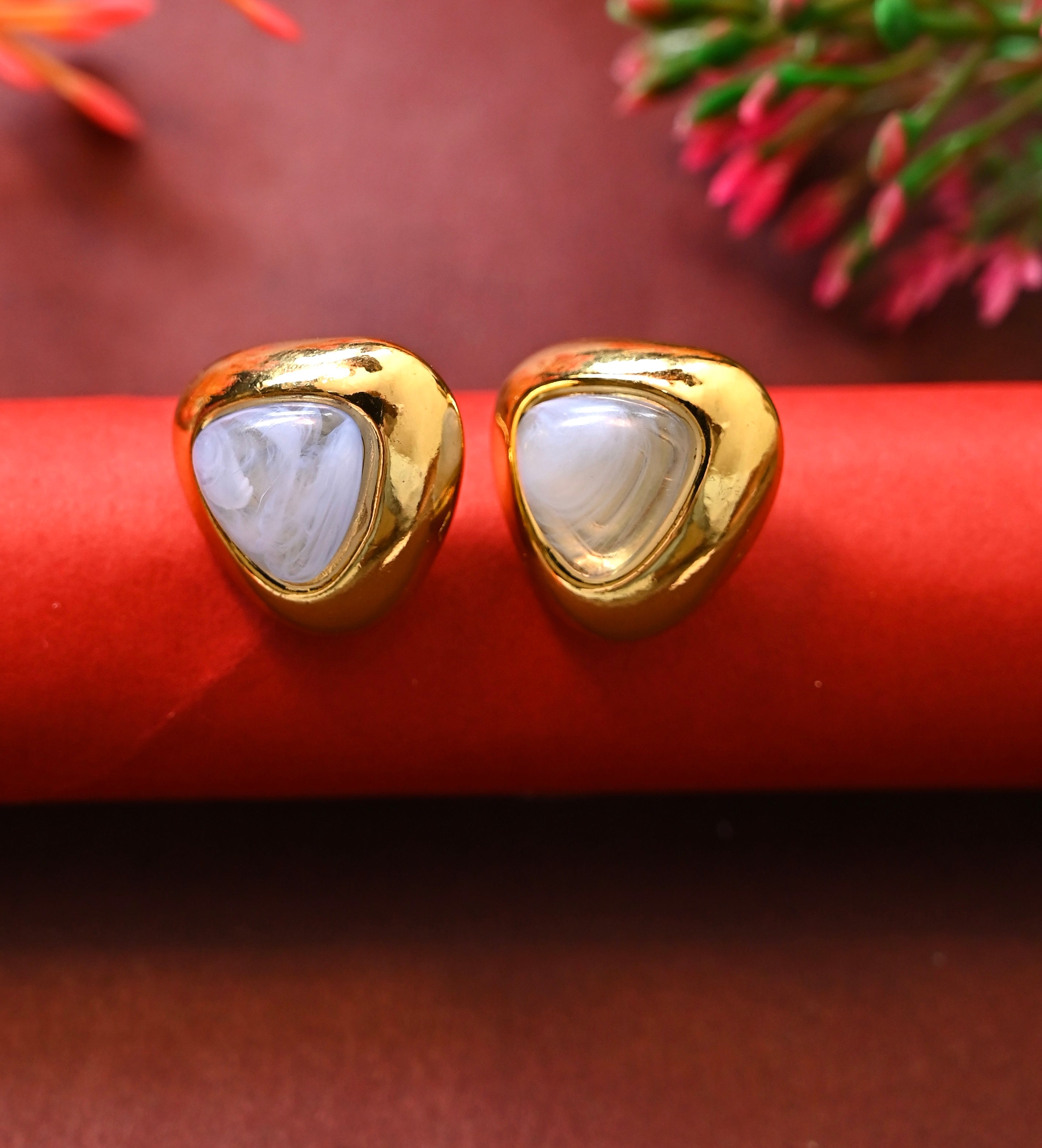 Triangle Shaped Anti-Tarnish Studs