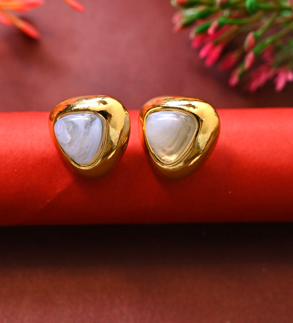 Triangle Shaped Anti-Tarnish Studs