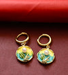Double Shade Stylish Korean Earrings