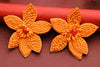 Beads Flower Quirky Earrings