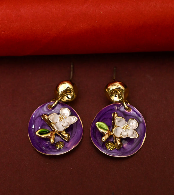 Stylish Flower Korean Earrings