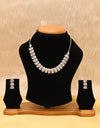 CZ White Necklace set