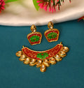 Lotus Design Pendant Set