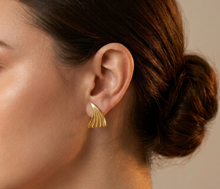 Mermaid Korean Stud Earrings