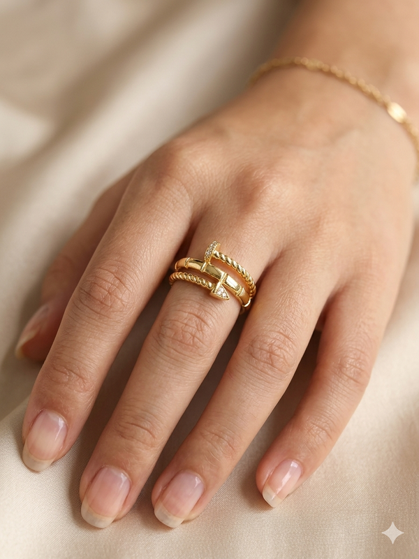 Neil Design Adjustable ring
