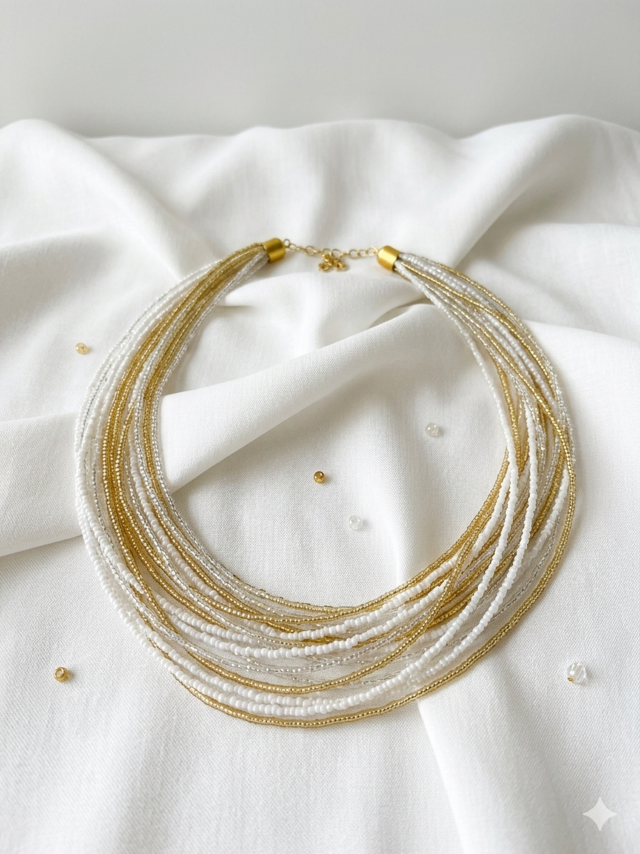 Stylish Beads Necklace