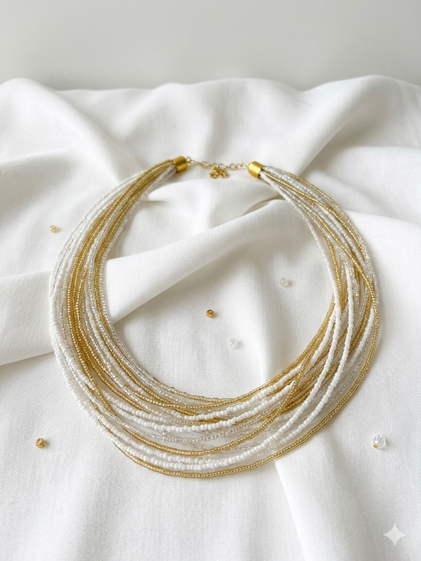 Stylish Beads Necklace