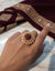 Ethnic Kundan Ring