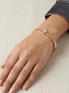 Fashionable Versatile Cross Geometric Diamond Women Bracelet for Party Wear
