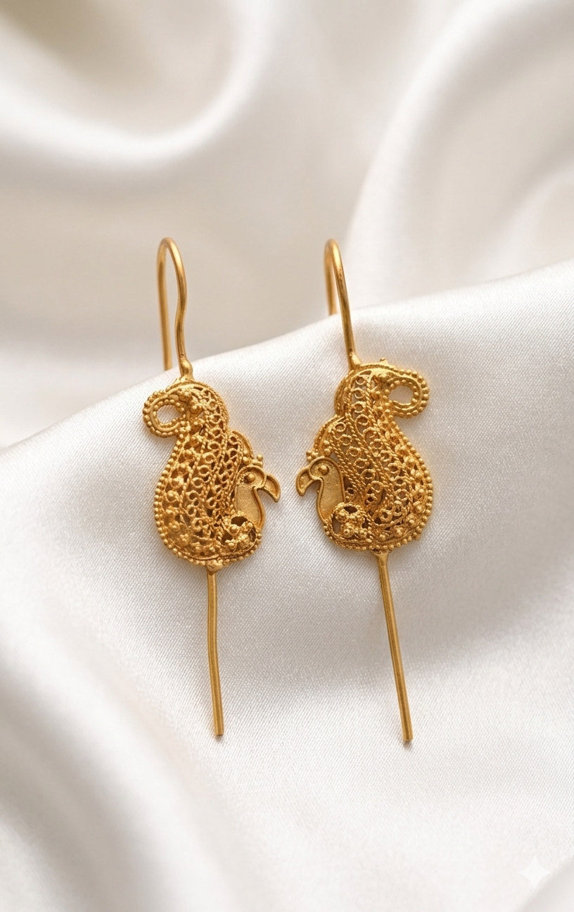 Desert Radiance Cuff Earrings