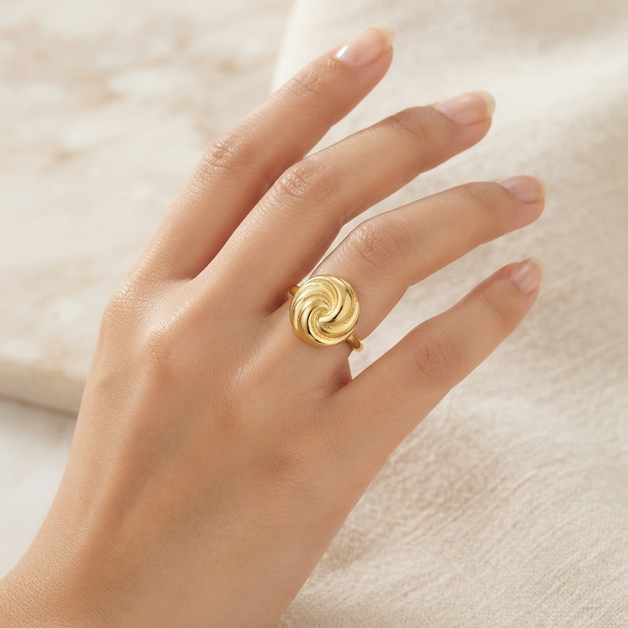 Swirl Vintage Ring