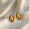 Stylish Gold Korean Earrings