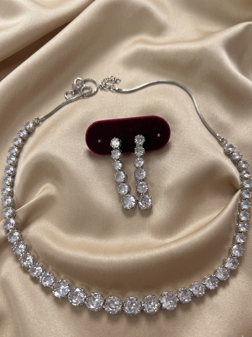 Elegant Diamond Necklace