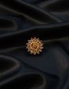 Gold Plated Flower Ring