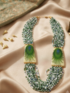 Resin Glass Seed Beads Necklace