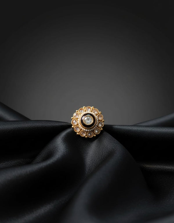 Meraki Kundan Ring