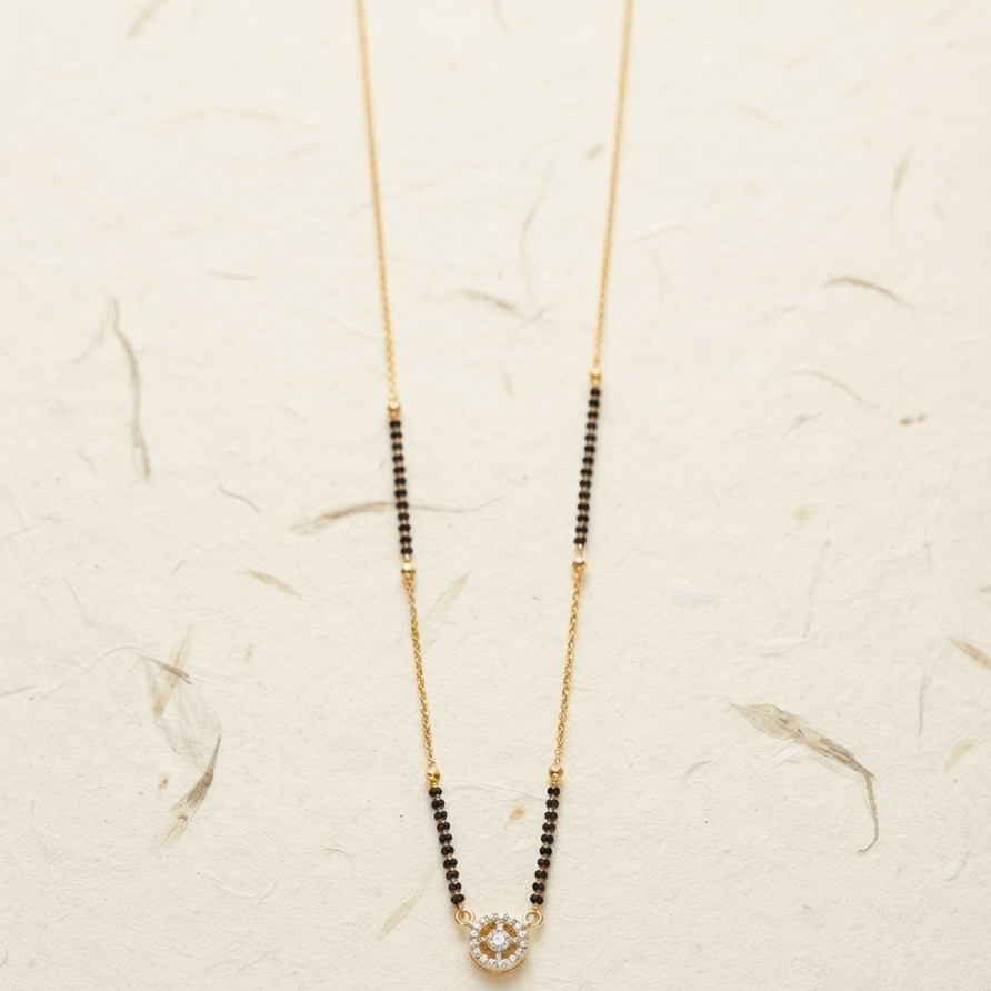 Meraki Gold Tiny Beautiful Mangalsutra