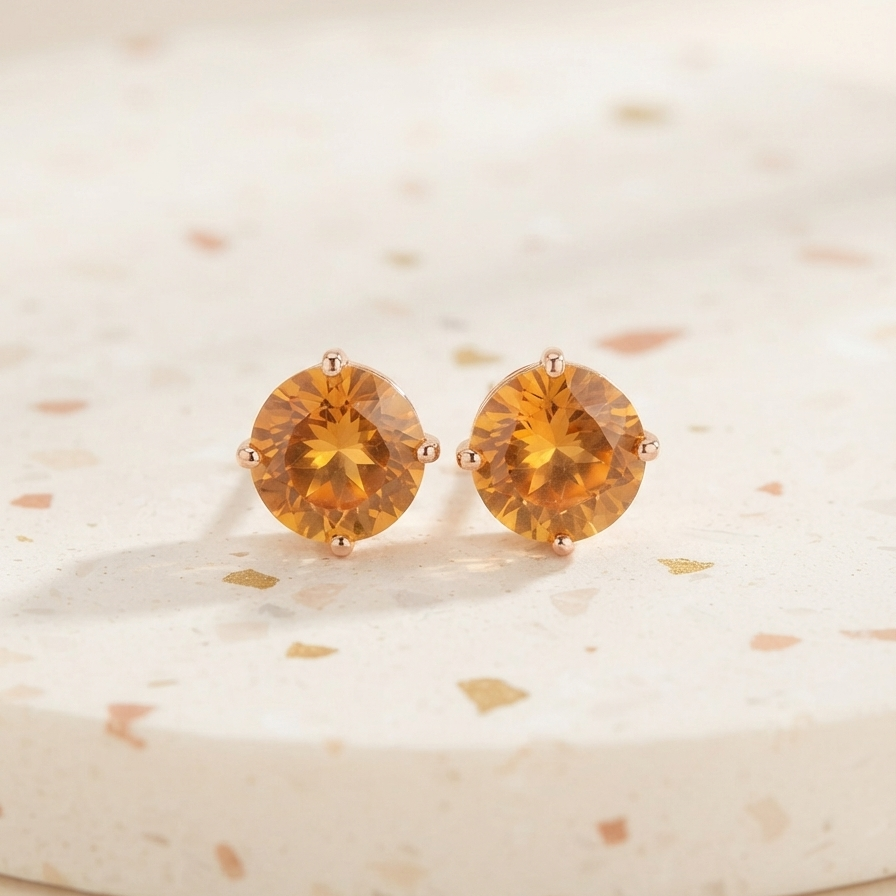 Single Solitaire Studs