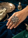 Dual Tone Finger Ring