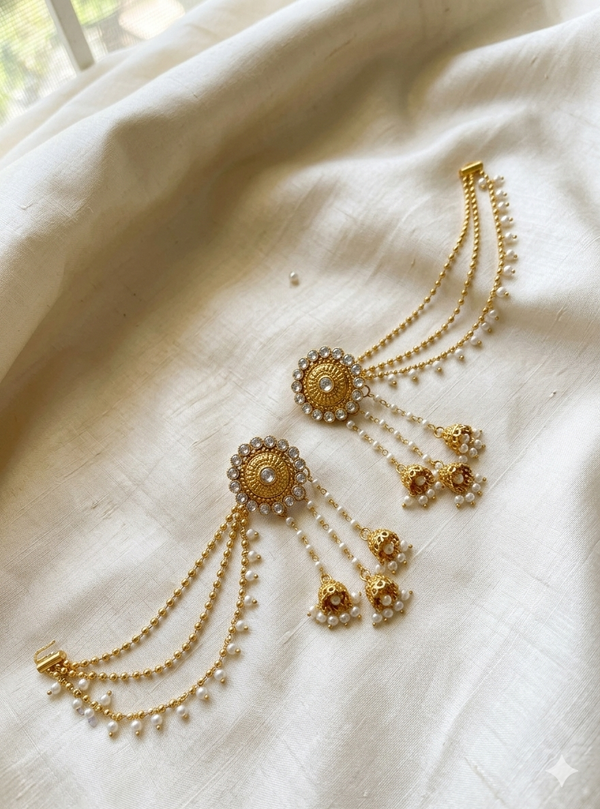 Traditional Earrings With Sahara