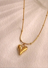 Anti -tarnish Heart Design Pendant Chain